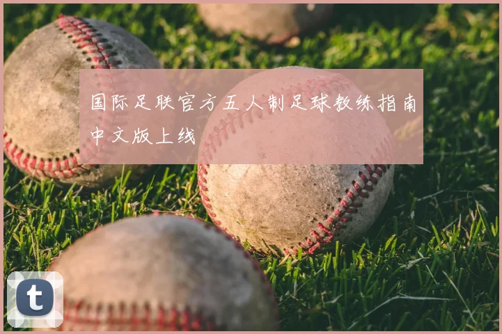 国际足联官方五人制足球教练指南中文版上线